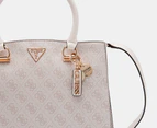 GUESS Noelle Girlfriend Satchel Bag - Dove Logo