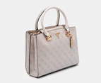 GUESS Noelle Girlfriend Satchel Bag - Dove Logo