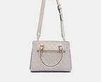 GUESS Noelle Girlfriend Satchel Bag - Dove Logo