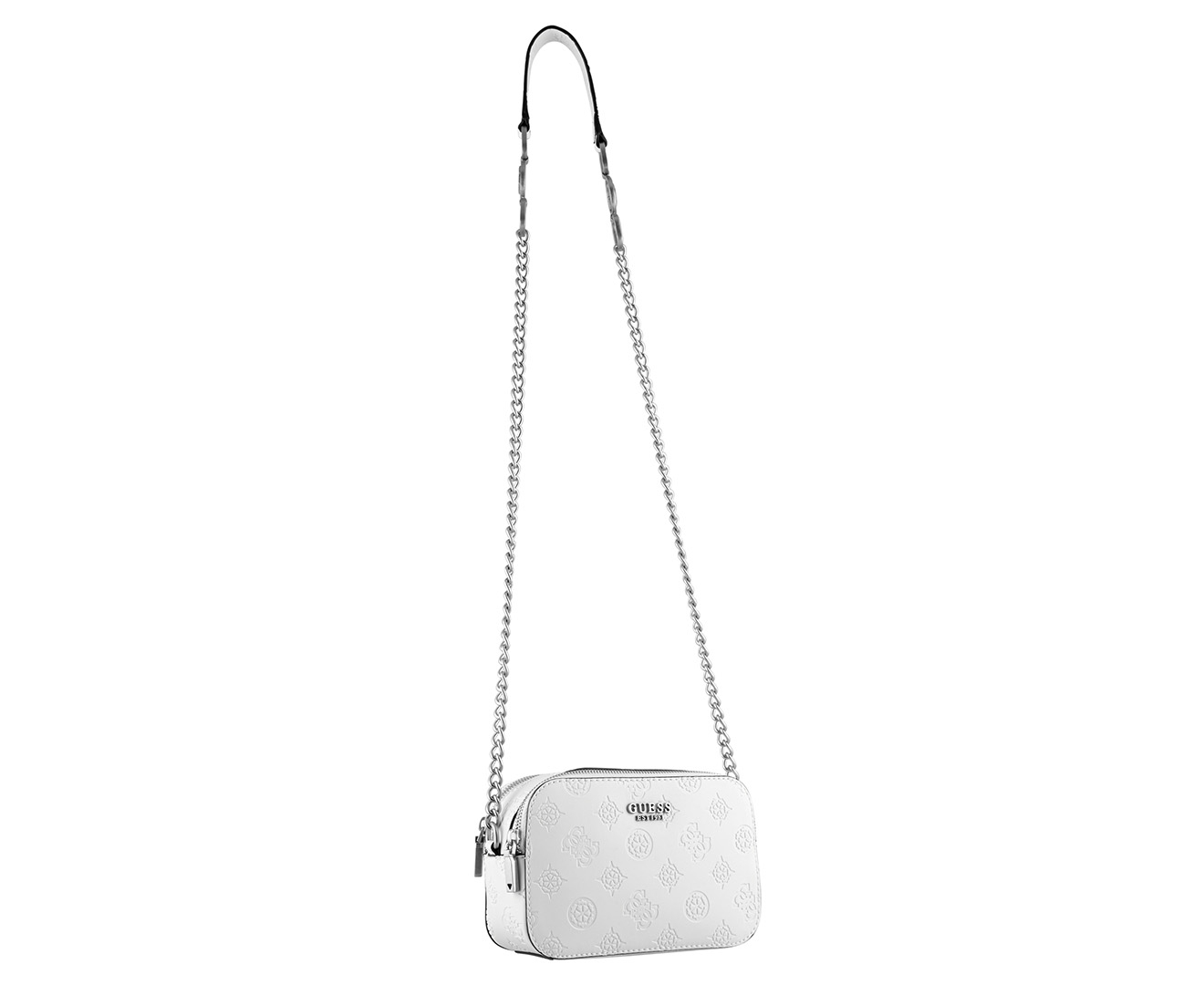 Guess Galleria Camera Crossbody Purse - Women's Bags in White