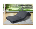 S.E. Folding Mattress Portable Bed with Fabric Cover Single
