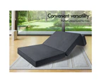 Starry Eucalypt Folding Mattress Foldable Sofa Lounge Foam Chair Portable Single