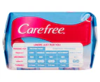 3 x 42pk Carefree Barely There Unscented Liners