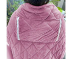 5V Portable Heated Travel Blanket USB Thermostatic Heating Pad - Pink