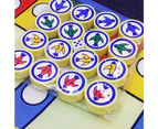 1 Set Flying Chess Game Playmat Safe Kids Crawling Floor Mat Parent-Child Game