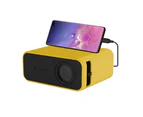240P Mini Smart Projector for Phone - Yellow