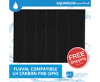 Fluval U4 Compatible Carbon Foam Pad (6pk)