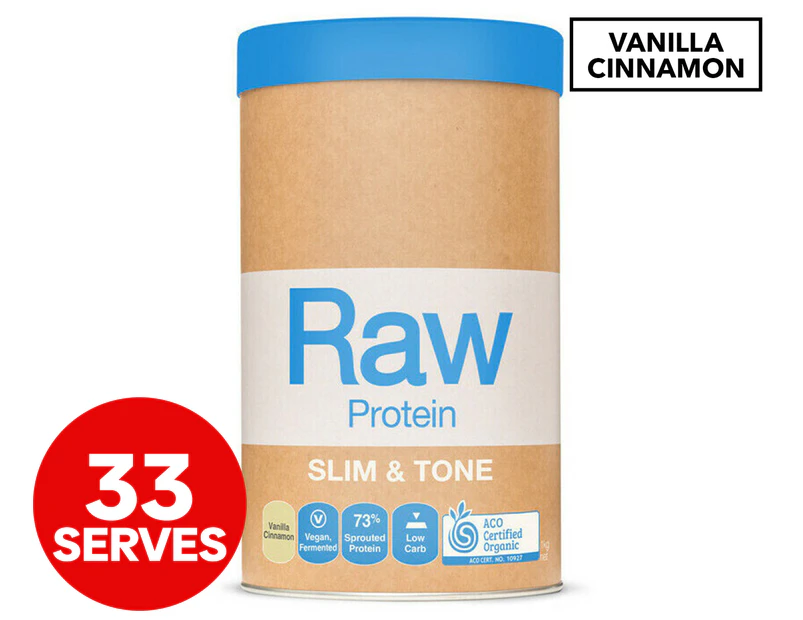 Organic Raw Slim & Tone Protein - Vanilla Cinnamon 1kg