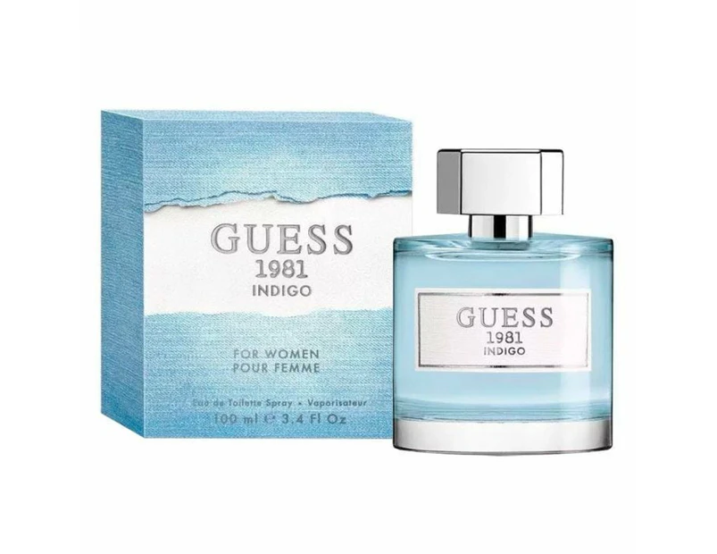 Guess 1981 Indigo Woman 100mL Eau De Toilette Fragrance Spray