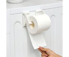 Creative Paper Towel Storage Holders Rack  Wall Shelf Refrigerator Magnetic Absorption tissue holder toilet paper holder stand1set