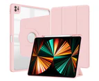 MCC iPad Pro 12.9 (2018) 3rd Gen 360 Rotate Case Cover Pencil Holder Apple [Pink]