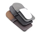Mice Bag PU Sleeve for Case For Magic Mouse 2 Gen/1 Gen Wireless Mouse Protecor - Gray