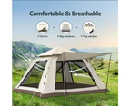 4 Person Portable Outdoor Camping Tent Instant Pop Up Beach Sun Shade Shelter