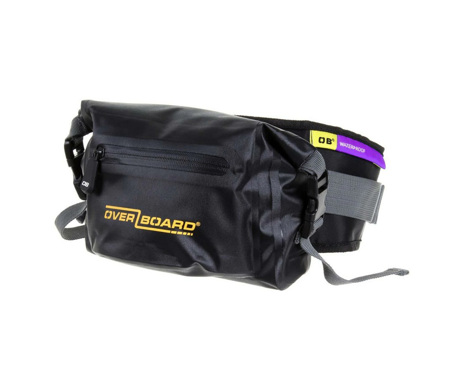 Overboard 2 Litre Pro-Light Waist Pack Black - Black