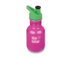 Klean Kanteen 12oz Water Bottle Classic Kid Sport Cap Wild Orchid - Pink