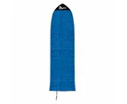 Maddog Soft Towelling Surfboard Sock Cover - Blue - Blue