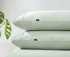 Essn 48x90cm Cotton Sateen Pillow Case 2-Pack - Sage