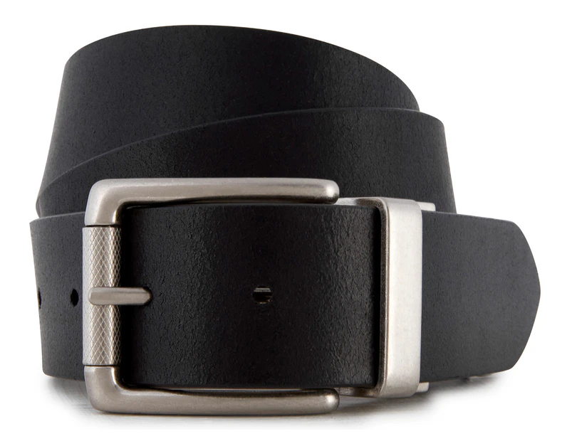 Tommy Hilfiger Men's Reversible Leather Belt - Tan/Blue