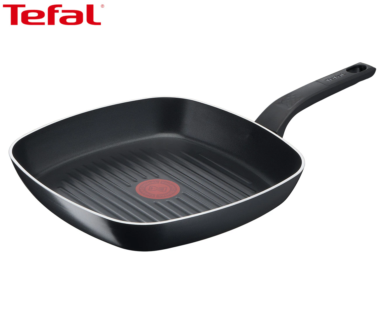 Tefal 26cm Simply Clean Non-Stick Grill Pan - Black