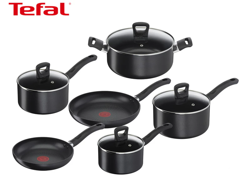 Tefal Induction Black 5 Piece Cookware Set