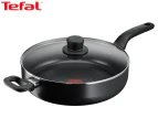 Tefal 30cm Specialty Non-Stick Sautepan w/ Lid - Black