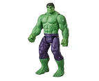 Marvel Avengers Titan Hero Series Blast Gear Deluxe Hulk Action Figure, 30-cm Toy, Inspired byMarvel Comics, For Children Aged 4 and Up,Green - Catch