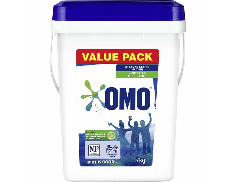 Omo Active Front & Top Loader Stain Remover Powder 7kg