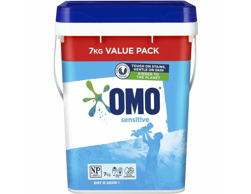 Omo Sensitive Front & Top Loader Laundry Powder 7kg