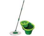 Sabco Clean Spin Mop and Bucket System, Blue