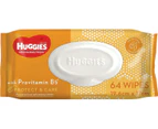 HUGGIES Ultimate Baby Wipes Protect And Care, 256 Wipes (4 x 64 packs)