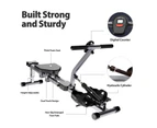 FitnessLab Rowing Machine Rower Hydraulic Resistance Exercise Fitness Cardio Home Gym