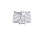 9 x Mens Bonds Guyfront Trunk Trunks Underwear – Grey Stripe Cotton/Elastane - Grey Stripe, Grey, White