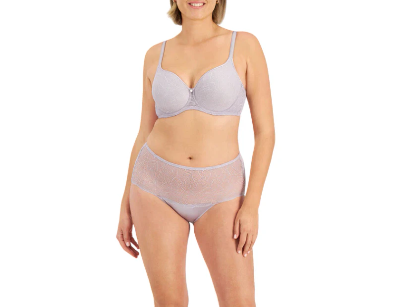 Berlei Womens Lift And Shape T-Shirt Bra - Lavender Nylon - Lavender