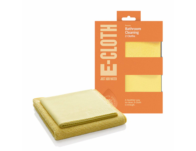E-Cloth Bathroom Cleaning Cloth Twin Pack