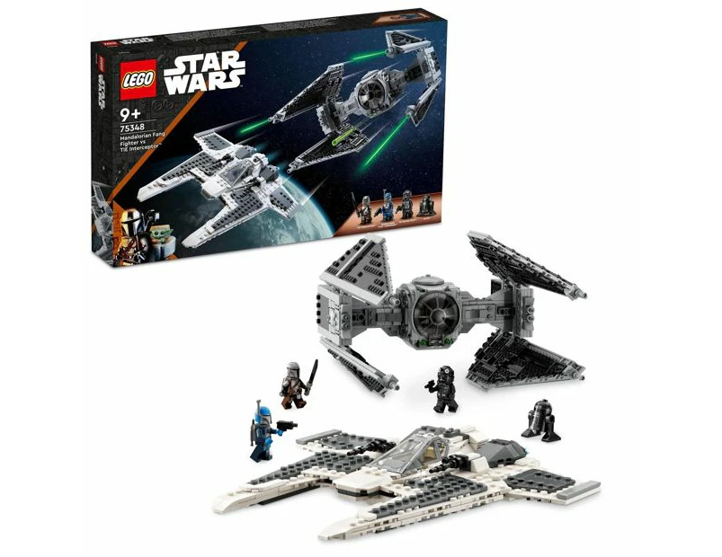 LEGO® Star Wars Mandalorian Fang Fighter vs. TIE Interceptor 75348 - Multi