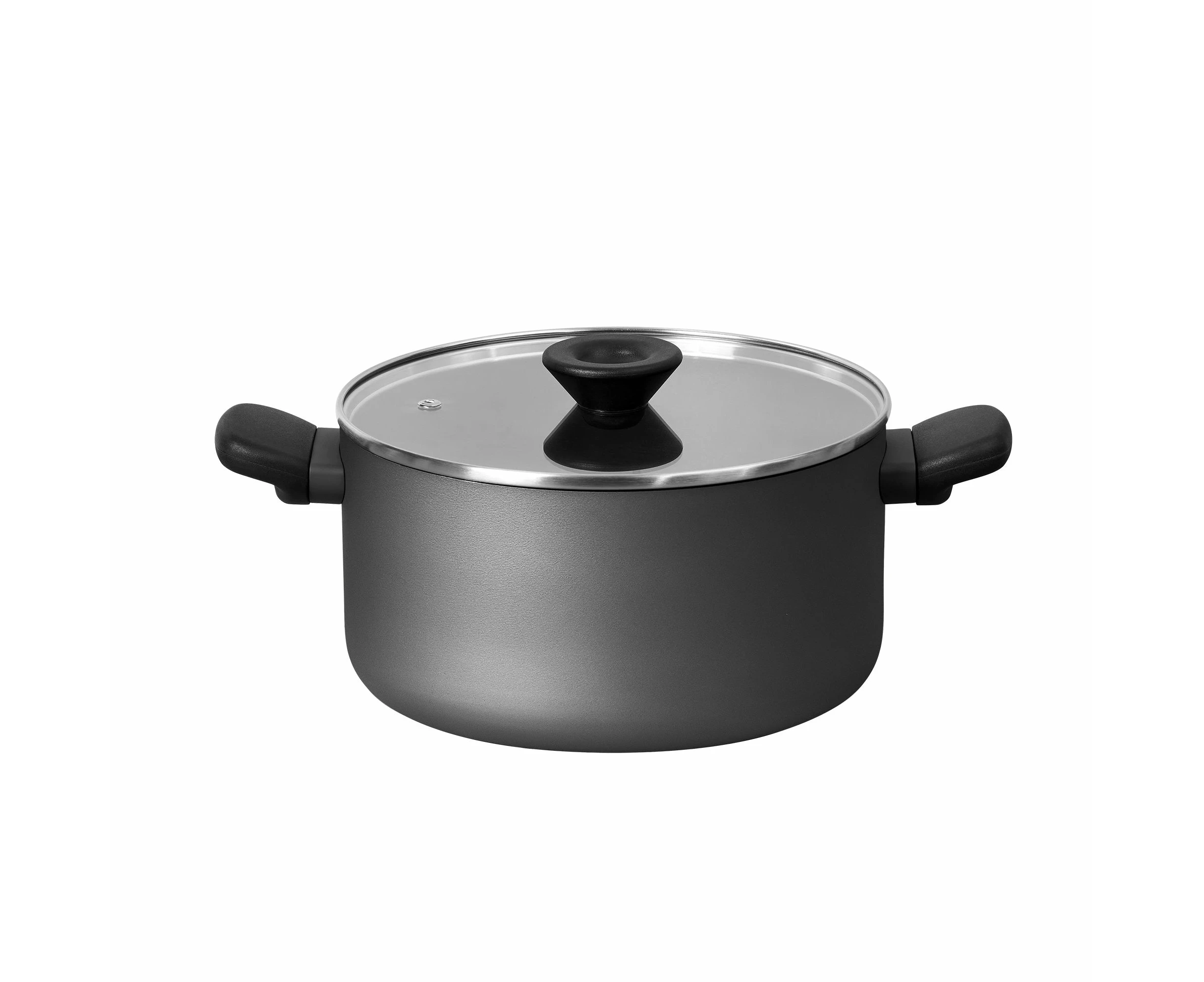 Meyer Bauhaus Series Nonstick Induction Casserole with Glass Lid 24cm/5.2L