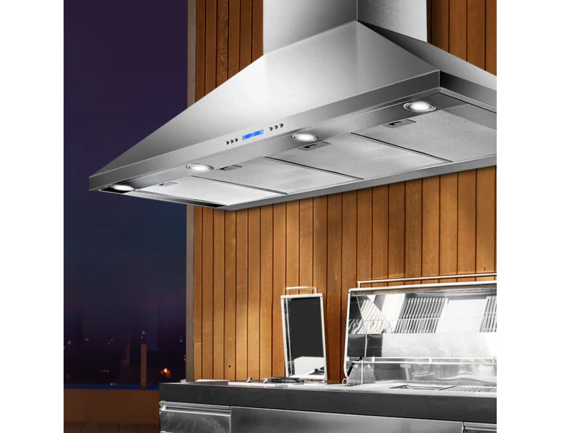 Devanti 1500mm Range Hood 150cm BBQ Commercial Rangehood