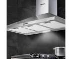 Devanti 900mm Range Hood 90cm Rangehood Stainless Steel