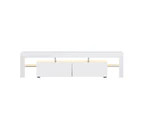 Artiss Entertainment Unit TV Cabinet LED 189cm White Elo