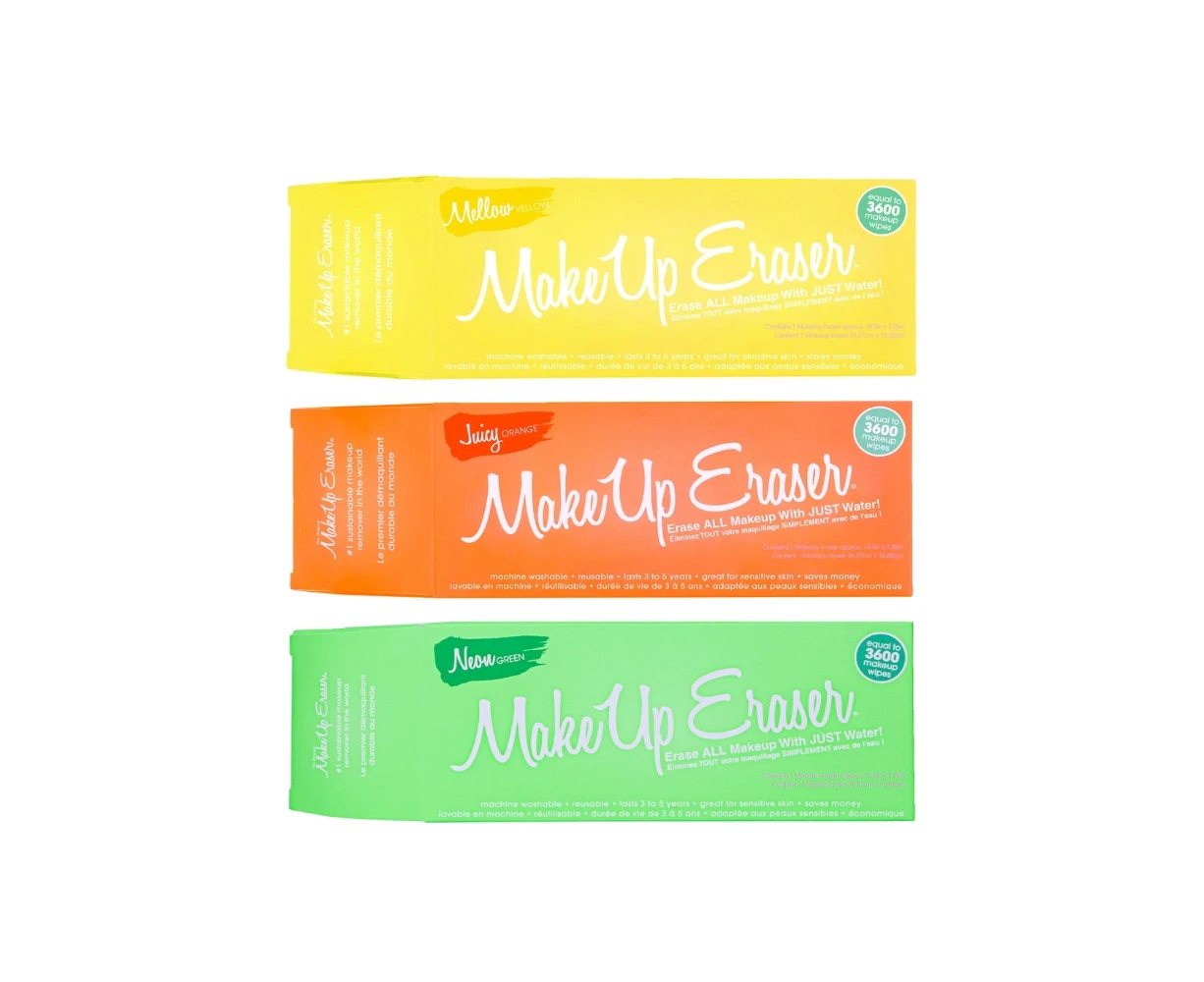 The Original Makeup Eraser Bright 3 Day Set