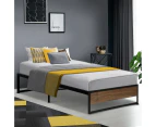 Artiss Bed Frame Metal Frame Bed Base OSLO - Single