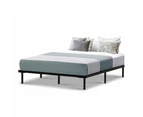 Artiss Bed Frame Queen Size Metal Frame TED