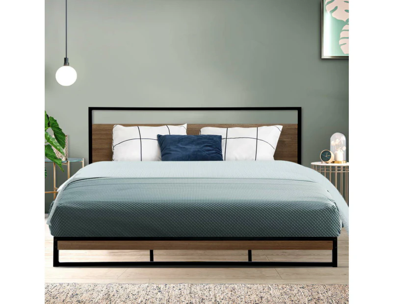 Artiss Bed Frame King Size Metal Frame DANE