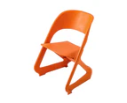 ArtissIn Dining Chairs Office Cafe Stackable Plastic Outdoor Chairs X4 Orange