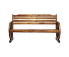 Gardeon Outdoor Garden Bench Wooden 3 Seat Wagon Chair Lounge Patio Furniture