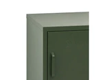 ArtissIn Bedside Table Metal Cabinet - Green