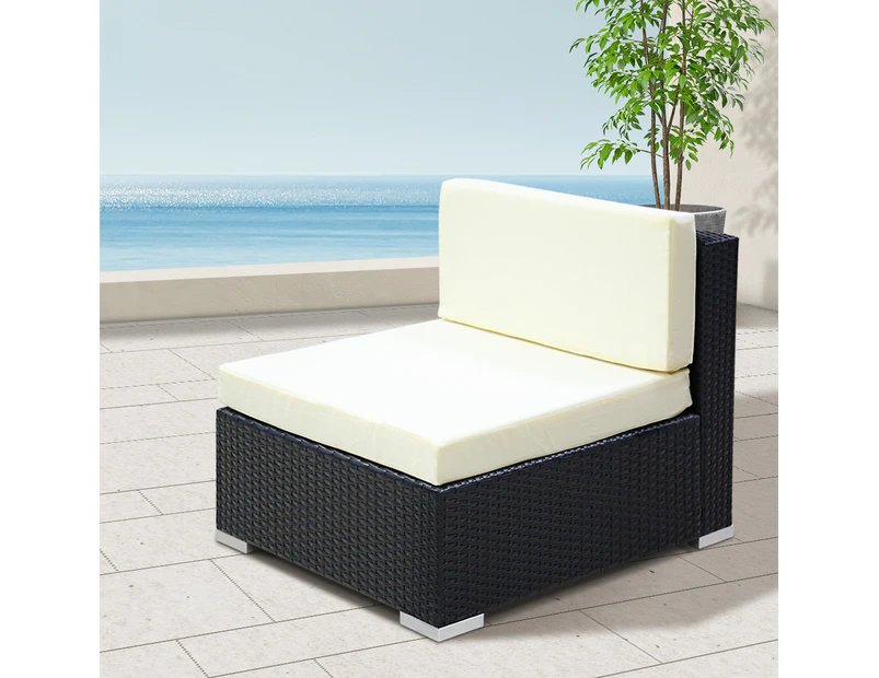 Gardeon 2 PCS Outdoor Furniture Lounge Setting Wicker Sofa Set Rattan Patio