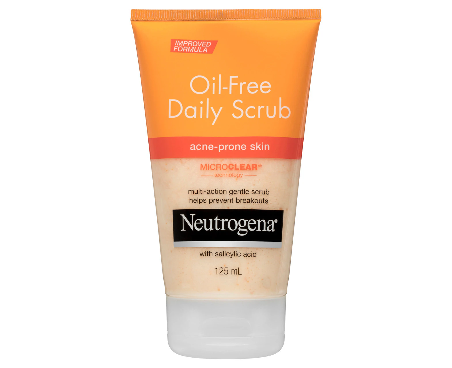 Neutrogena Oil-Free Acne Scrub with Salicylic Acid 125mL