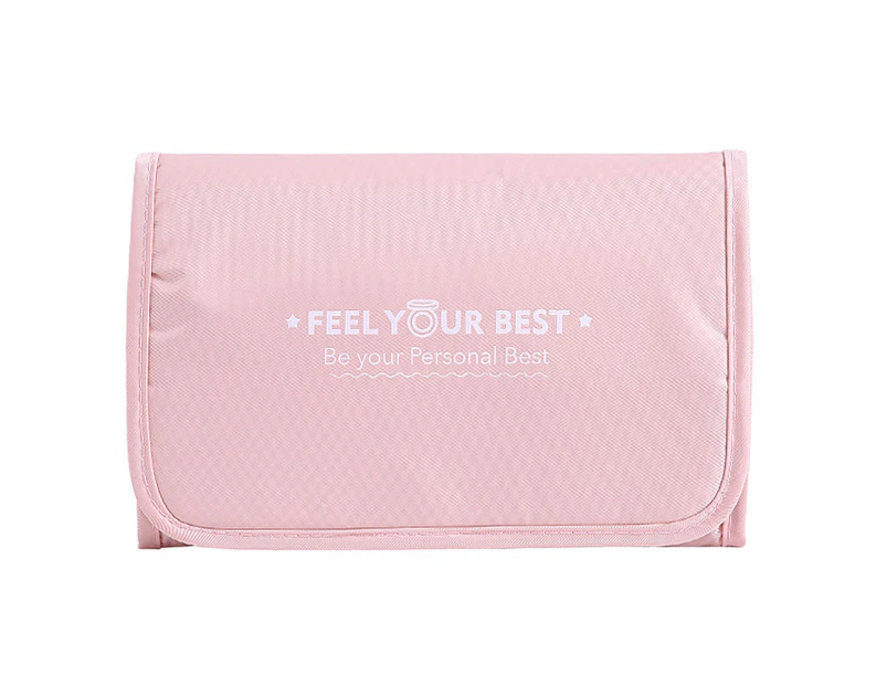Pink*Cosmetic Bag Toiletry Bag Makeup Travel Organizer for Accessories Travel Bag