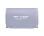Gray*Cosmetic Bag Toiletry Bag Makeup Travel Organizer for Accessories Travel Bag
